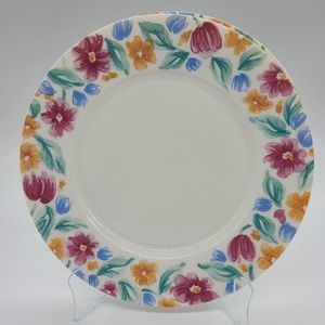 Arcopal France Floride Set of 2 Dinner Plates 10.75"